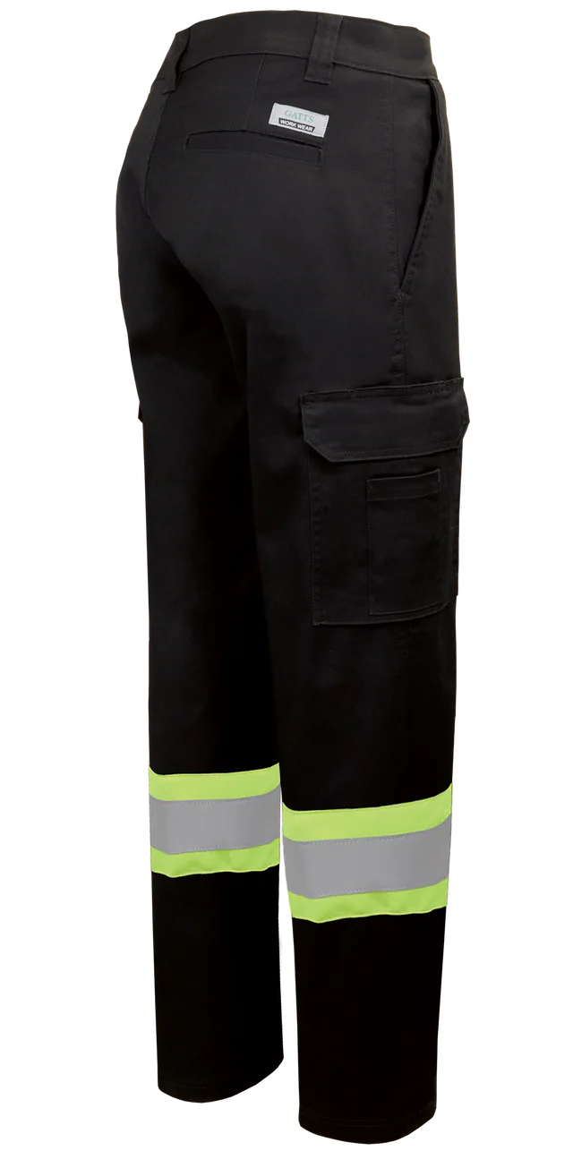 Stretch Cargo Pant with 4" Contrast Striping by GATTS Workwear - Style 011EX4