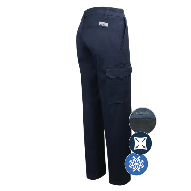 Lined Stretch Cargo Pant by GATTS Workwear - Style 011EXD