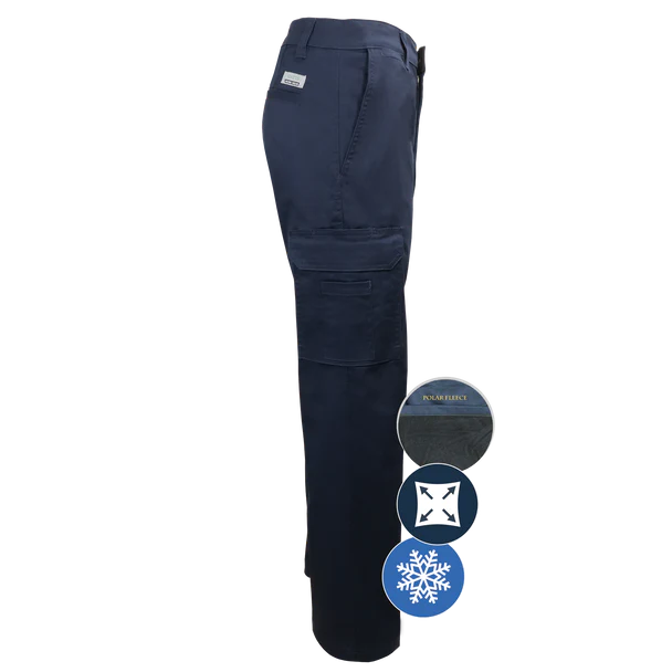 Lined Stretch Cargo Pant by GATTS Workwear - Style 011EXD