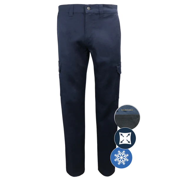 Lined Stretch Cargo Pant by GATTS Workwear - Style 011EXD