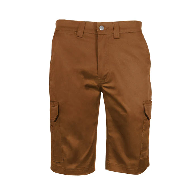 Stretch Cargo Shorts by GATTS Workwear - Style 011EXS