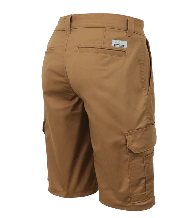Stretch Cargo Shorts by GATTS Workwear - Style 011EXS
