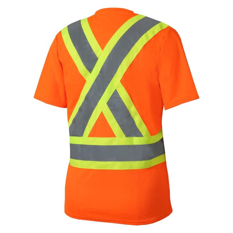 Women's High-Vis Short Sleeve T-Shirt by Jackfield - Style 11-662R