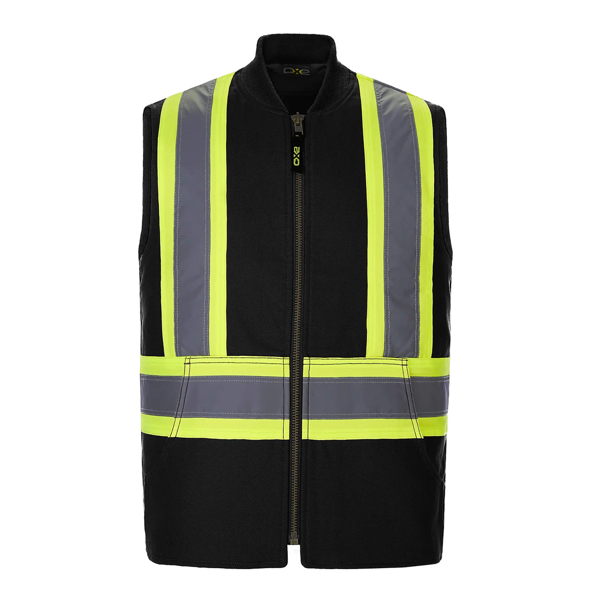 CX2 Titan - Men's Hi-Vis Cotton Canvas Vest with Sherpa Lining - Style L01295