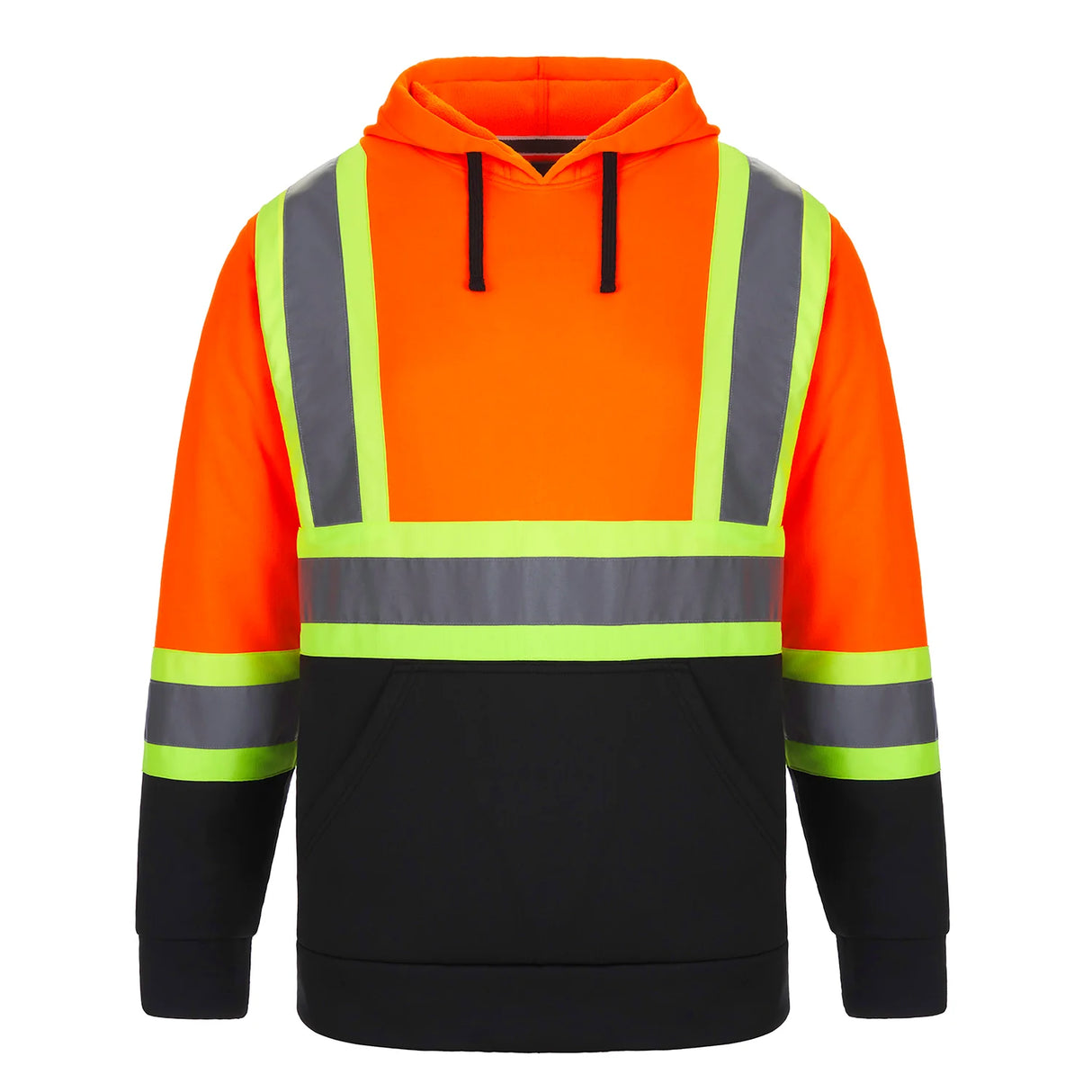 CX2 Long Haul - Men's Hi-Vis Polyester Pullover Hoodie, Style L01375
