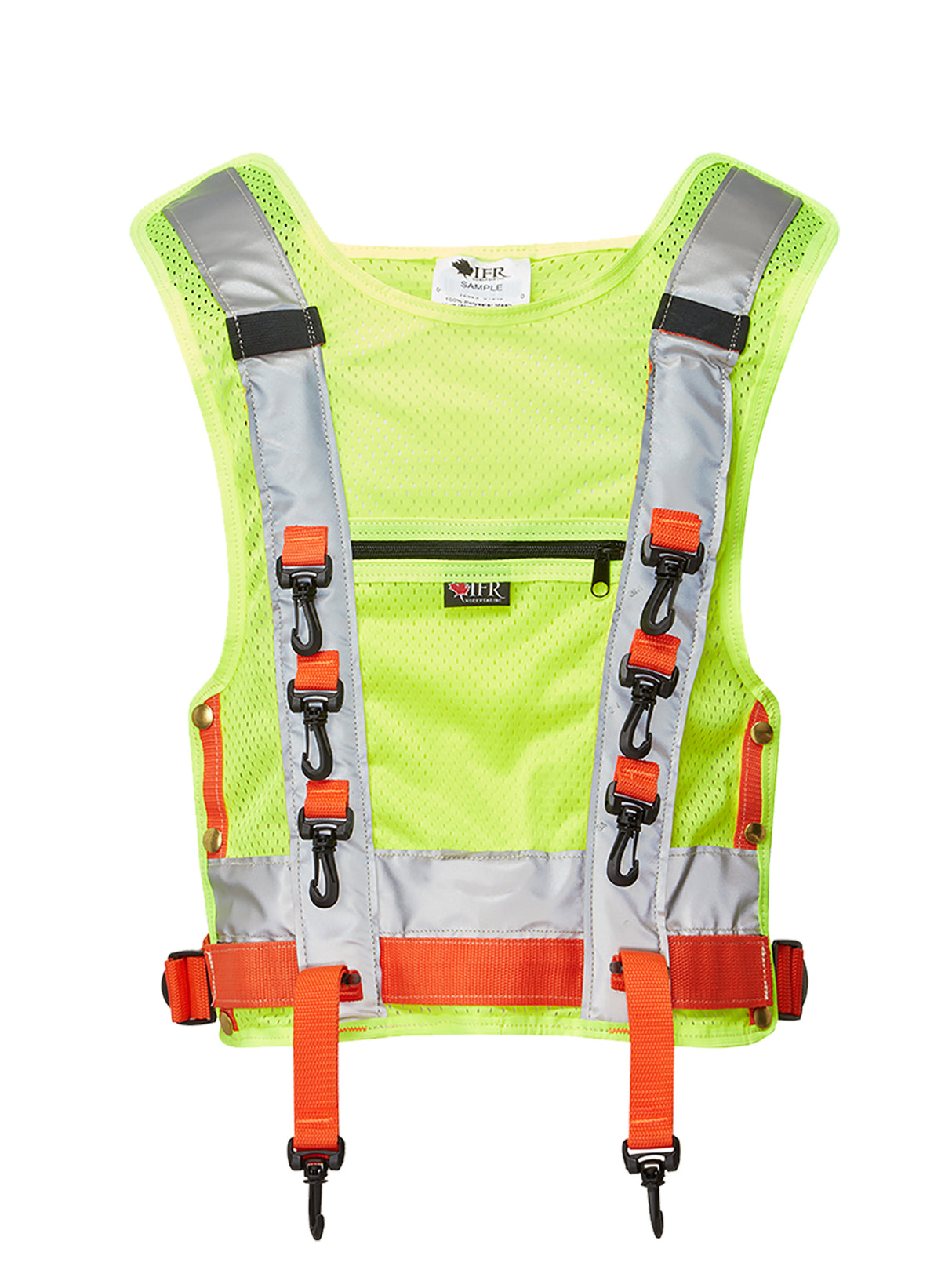 Non-FR Locomotive Engineer O.C.U. Vest by IFR Workwear - Style 1710