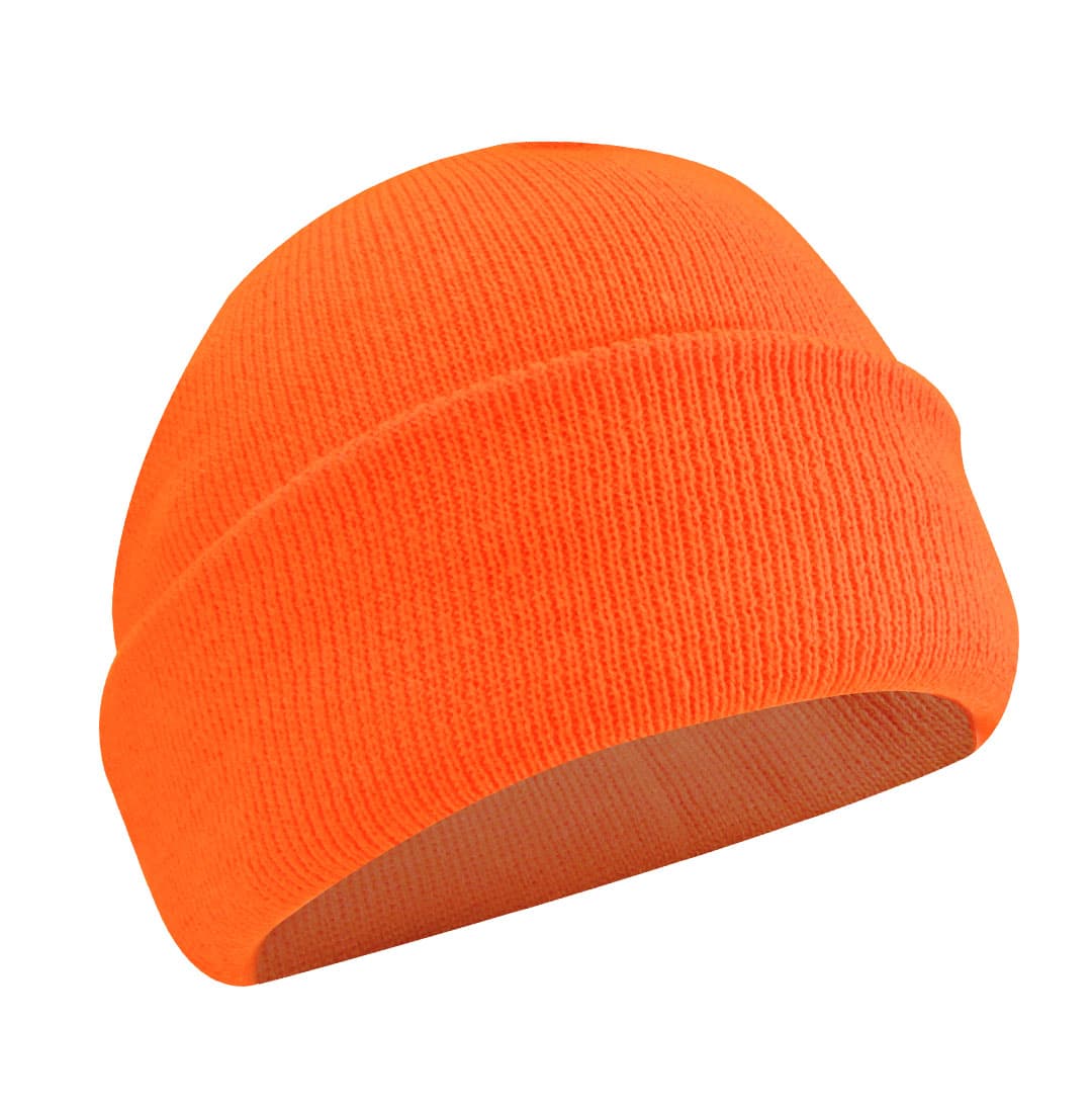 Fluorescent Orange Lined Toque by Jackfield Style 30-915 - One Size