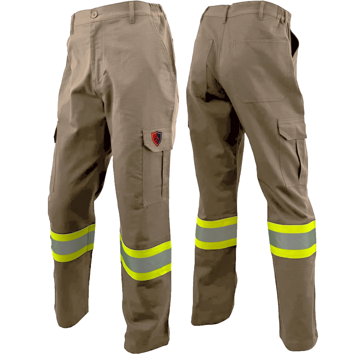 Atlas Guardian FR/Arc Flash Cargo Pants w/ Hi Vis 4" Striping by Atlas Workwear - 4054