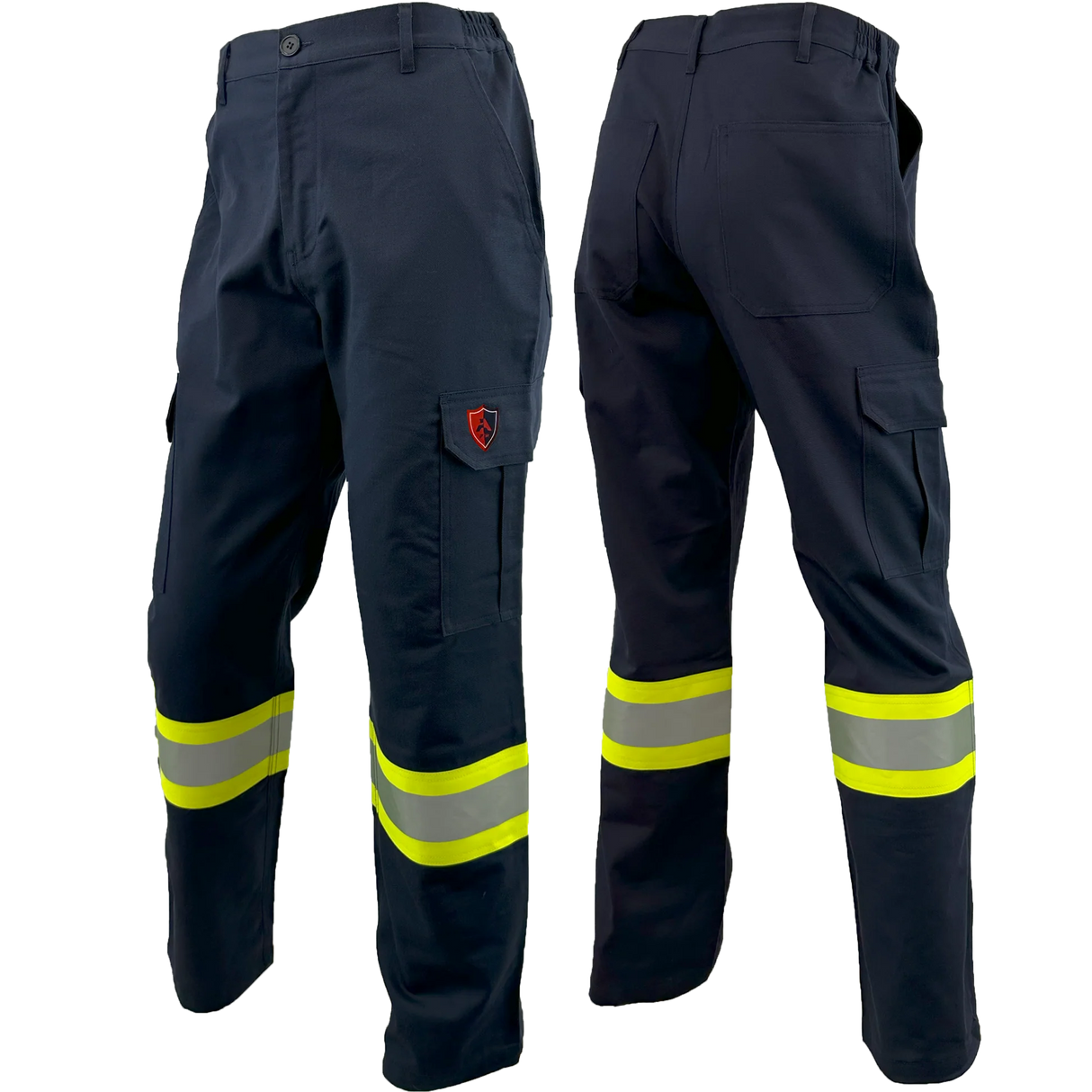 Atlas Guardian FR/Arc Flash Cargo Pants w/ Hi Vis 4" Striping by Atlas Workwear - 4054