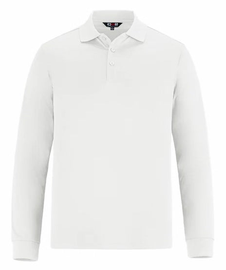 CX2 Birdie - Men's Long Sleeve Pique Mesh Polo Shirt, Style S05737