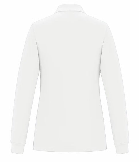 CX2 Birdie - Ladies Long Sleeve Pique Mesh Polo Shirt, Style S05738