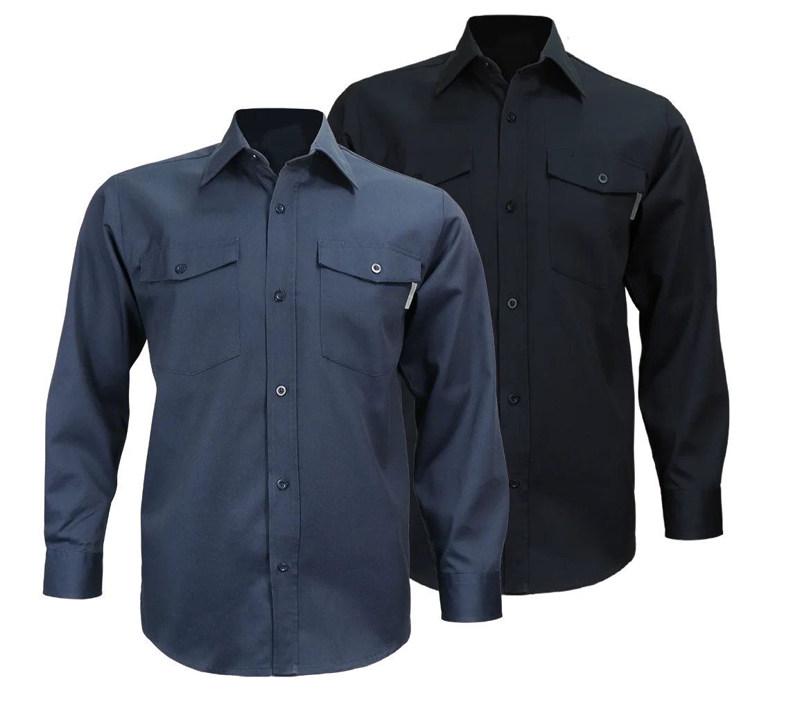Long Sleeve Work Shirt by GATTS Workwear - Style 625EX
