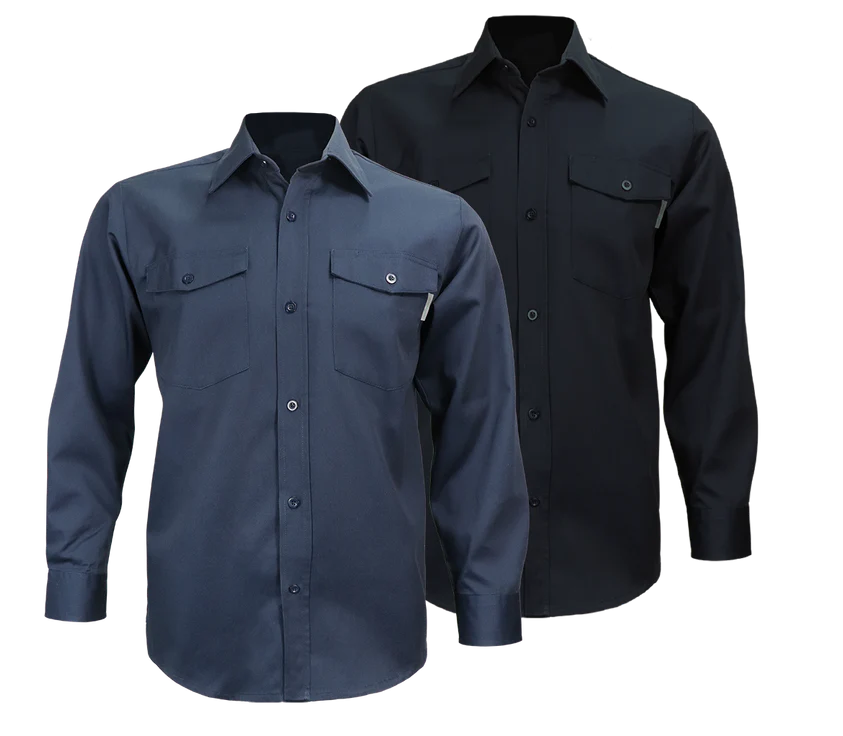 Long Sleeve Work Shirt by GATTS Workwear - Style 625EX