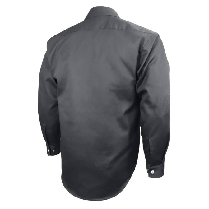 Long Sleeve Work Shirt with Snaps by GATTS Workwear - Style 625S