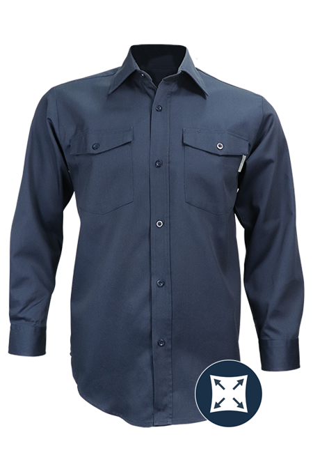 Long Sleeve Work Shirt by GATTS Workwear - Style 625EX