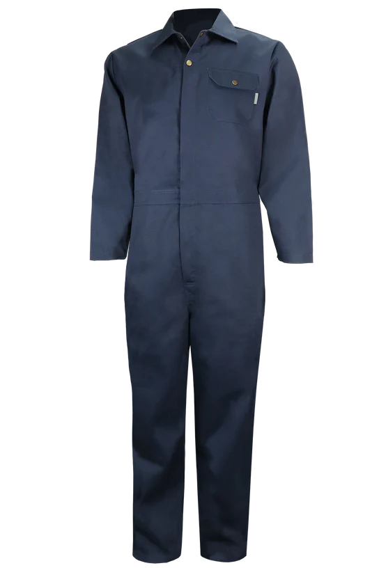 Navy Coverall 100% Cotton by GATTS Workwear - Style 792