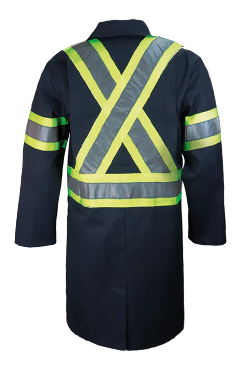 HI VIS Flame Resistant Welder's Shop Coat by GATTS Workwear - Style 799X4FR