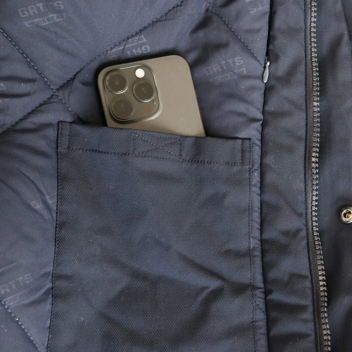 Lightweight Winter Jacket by Gatts Workwear - Style 825WL