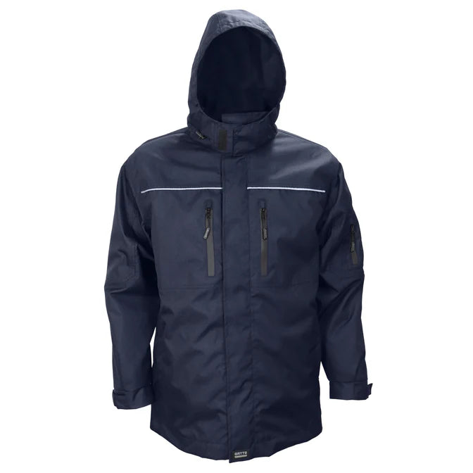 4-In-1 Water Resistant Jacket with Reversable/Removable Liner - Style 830