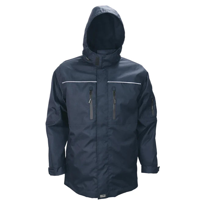 4-In-1 Water Resistant Jacket with Reversable/Removable Liner - Style 830
