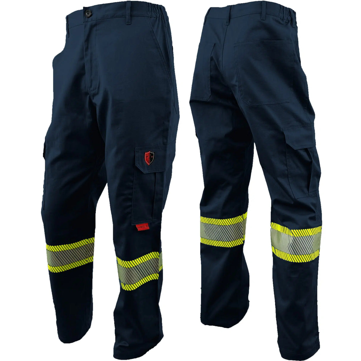 Atlas Guardian FR/Arc Flash Cargo Pants w/ Hi Vis 4" Segmented Striping by Atlas Workwear - 4054