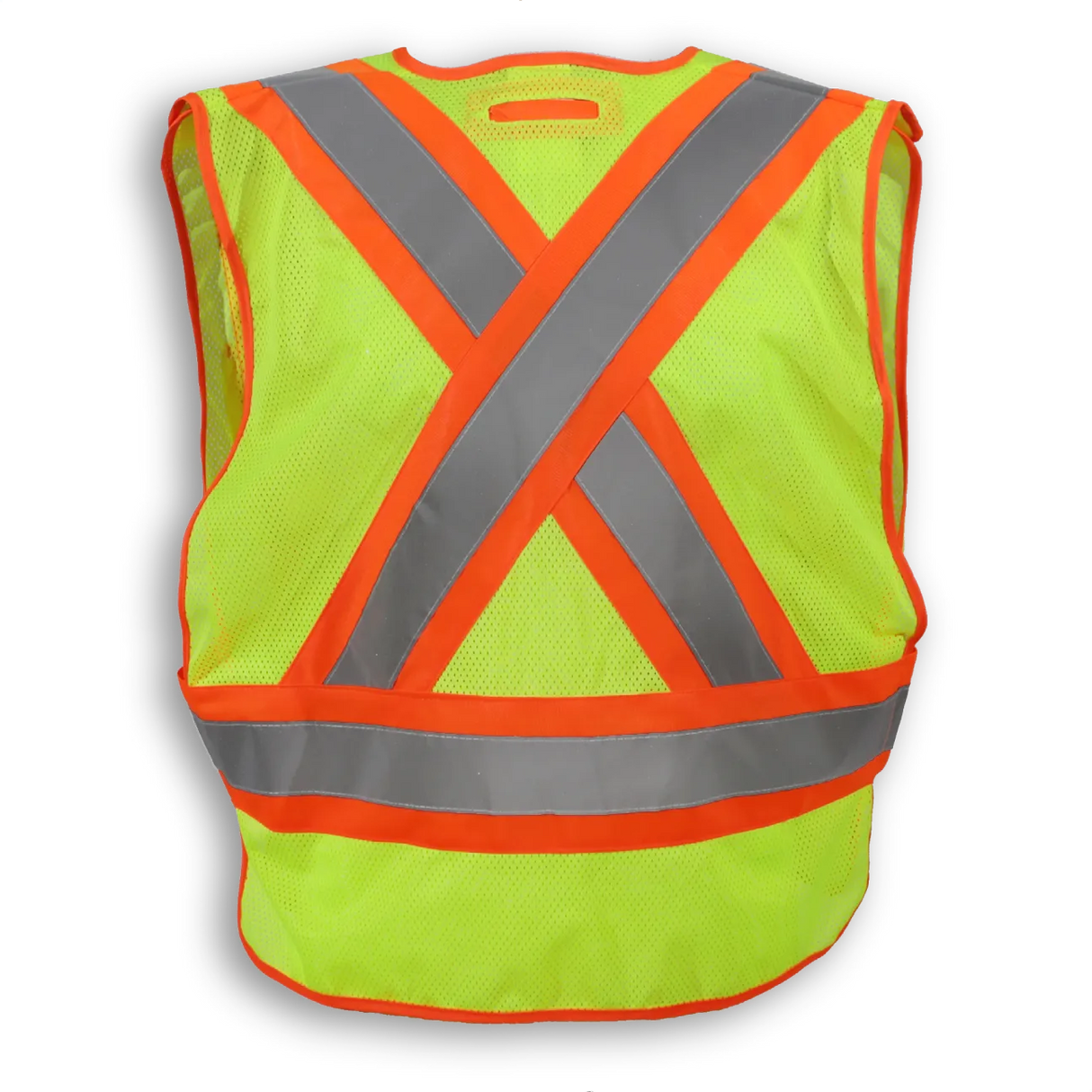 Hi-Vis Polyester Soft Mesh Safety Vest by Big K Clothing - Style BK101