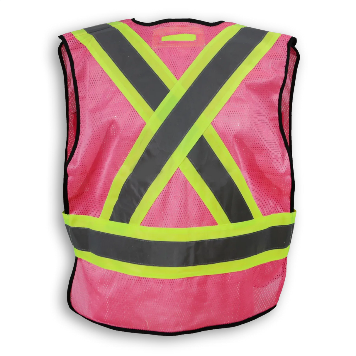Hi-Vis Polyester Soft Mesh Safety Vest by Big K Clothing - Style BK101