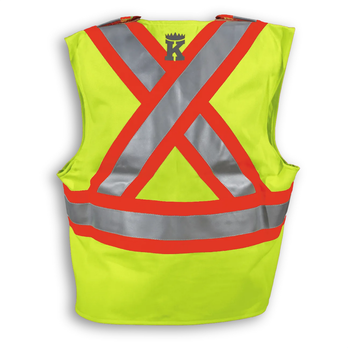 Indura Ultrasoft Surveyor Safety Vest by Big K Clothing - Style BK105