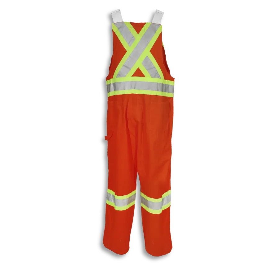 Hi-Vis Poly/Cotton Traffic Safety Overalls by Big K Clothing - Style BK1604