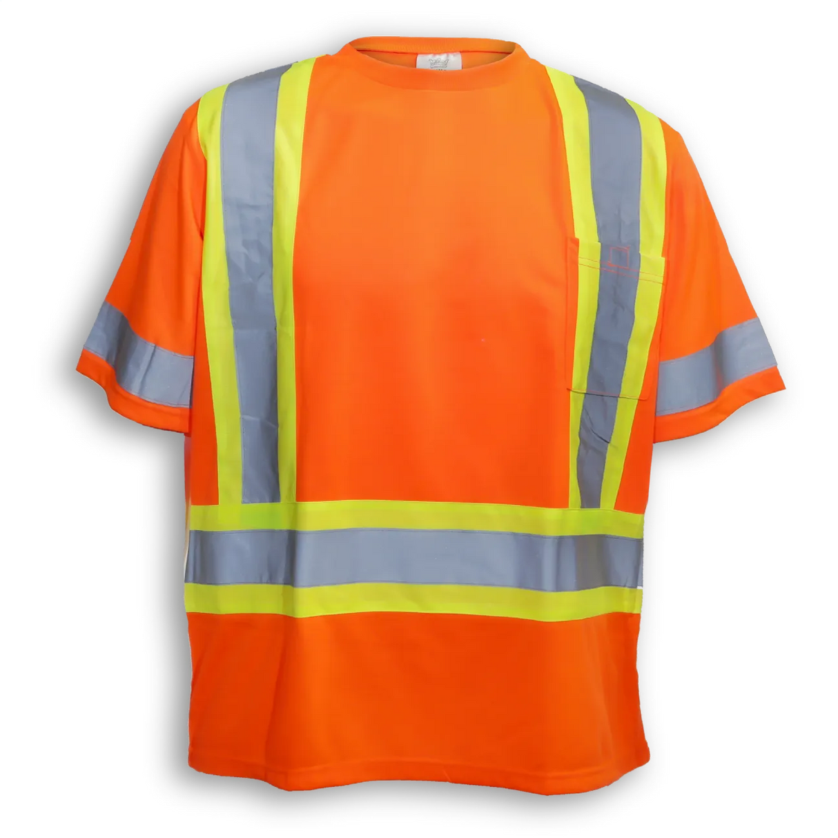 Poly/Cotton Traffic Safety T-Shirt by Big K Clothing - Style BK200