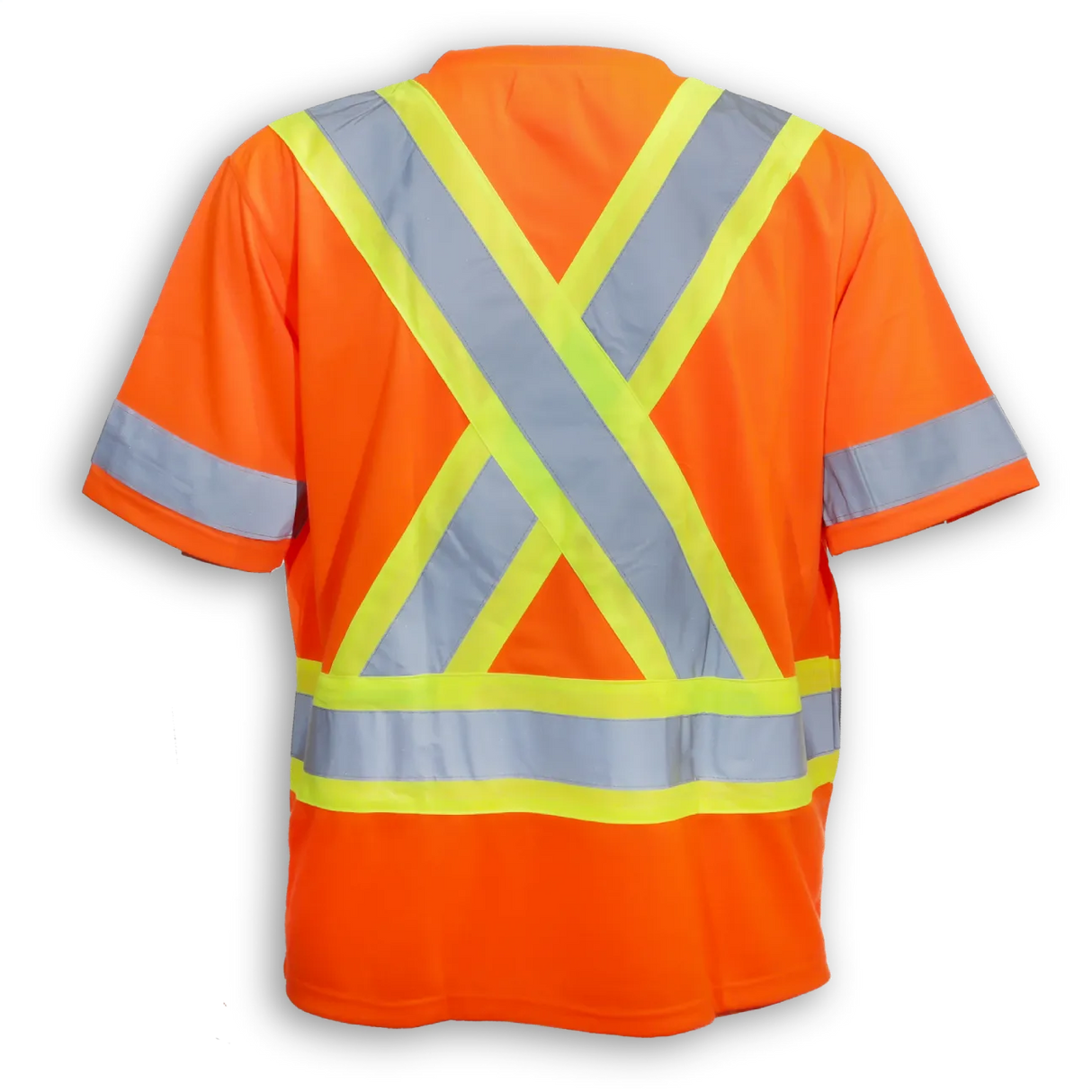 Poly/Cotton Traffic Safety T-Shirt by Big K Clothing - Style BK200