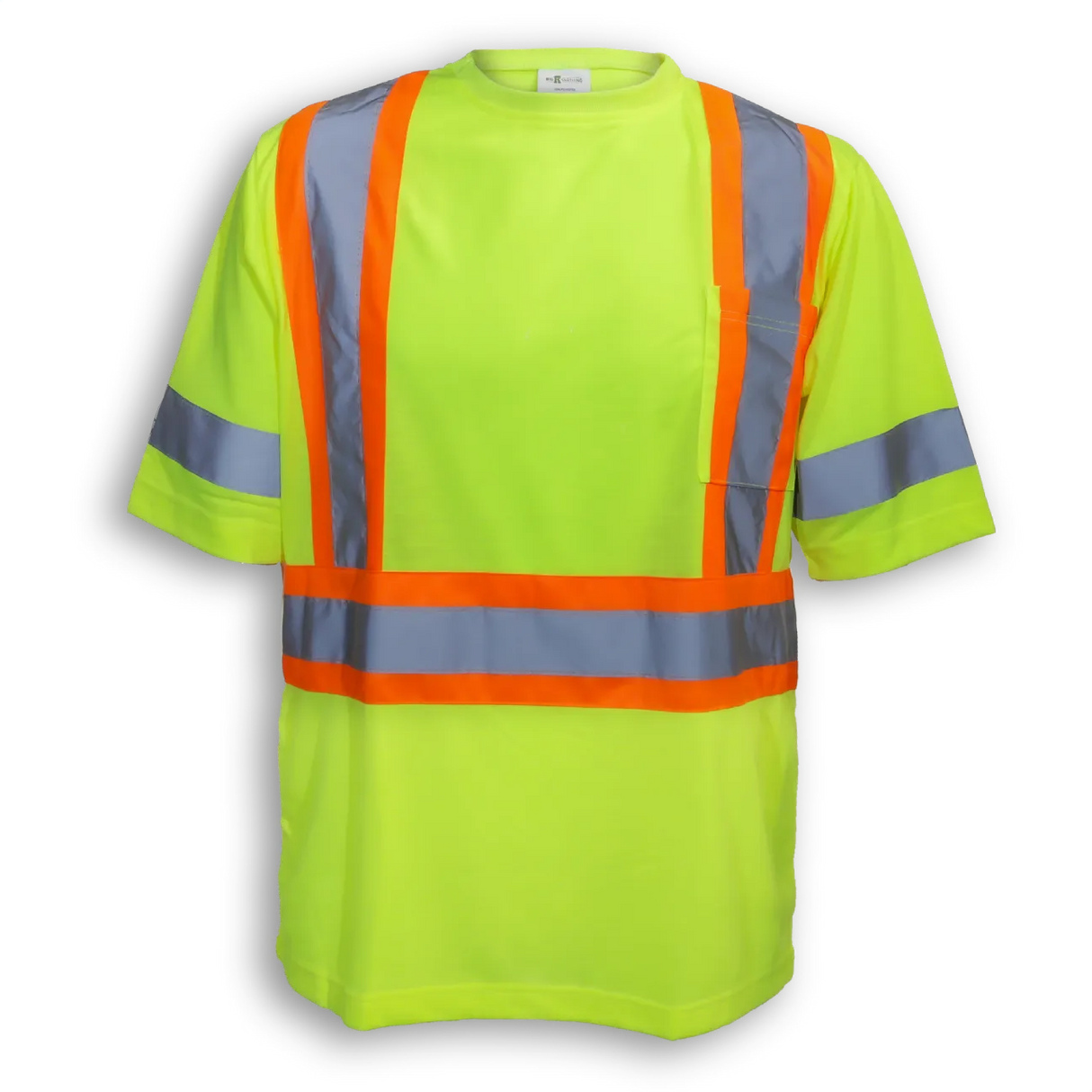Poly/Cotton Traffic Safety T-Shirt by Big K Clothing - Style BK200