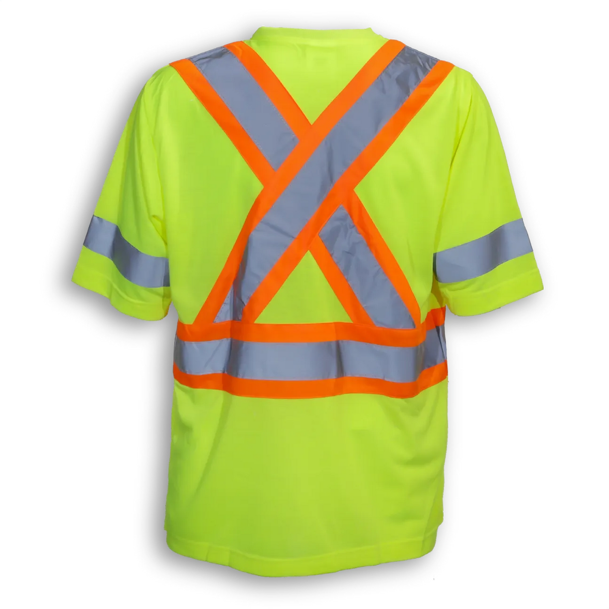 Poly/Cotton Traffic Safety T-Shirt by Big K Clothing - Style BK200