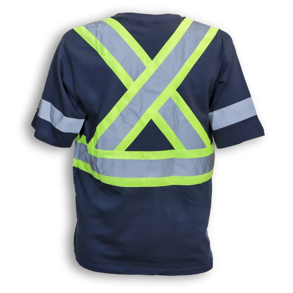 100% Poly Wicking Traffic Safety T-Shirt by Big K Clothing - Style BK200X