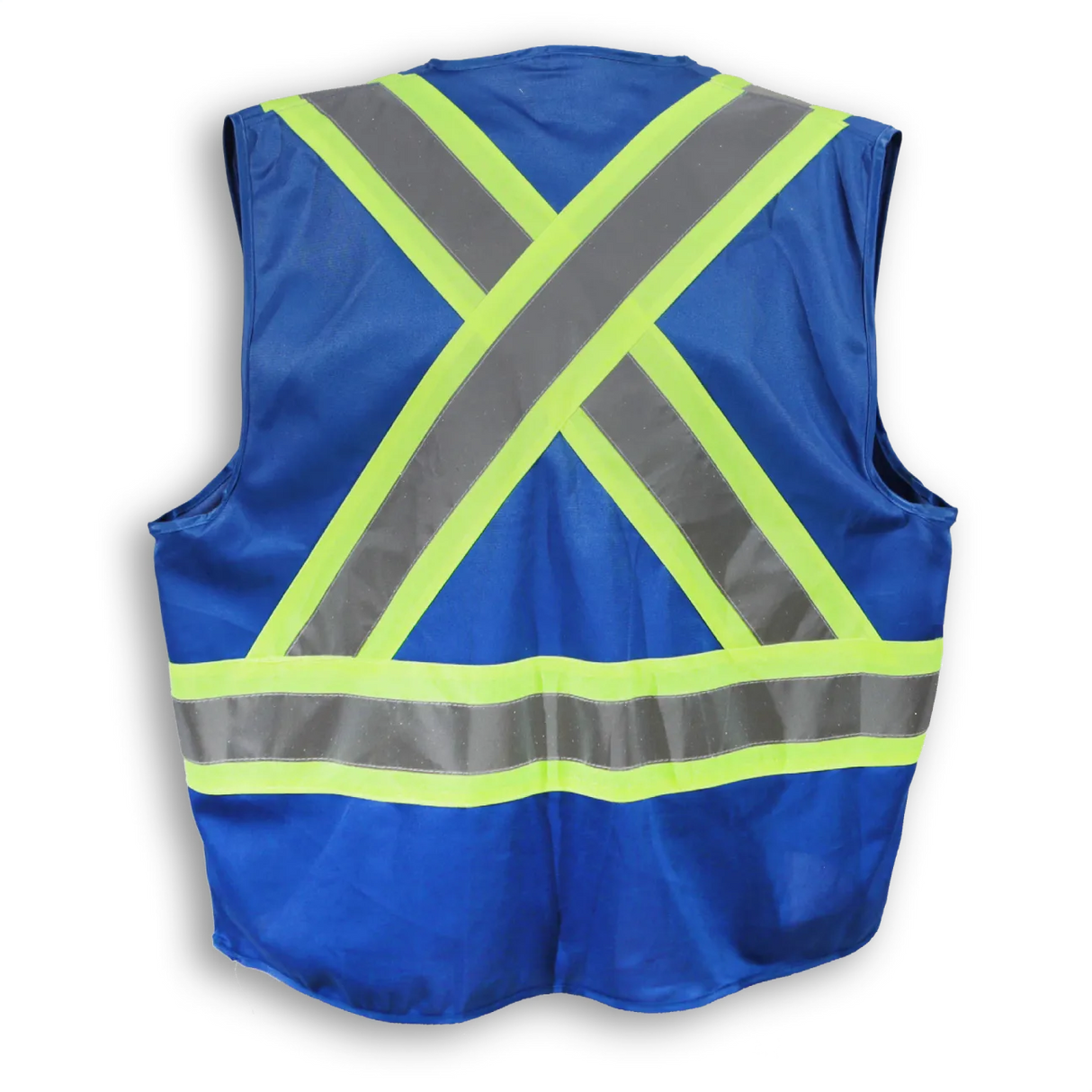 100% Polyester Hi-vis Safety Vest with Zipper - By Big K Clothing