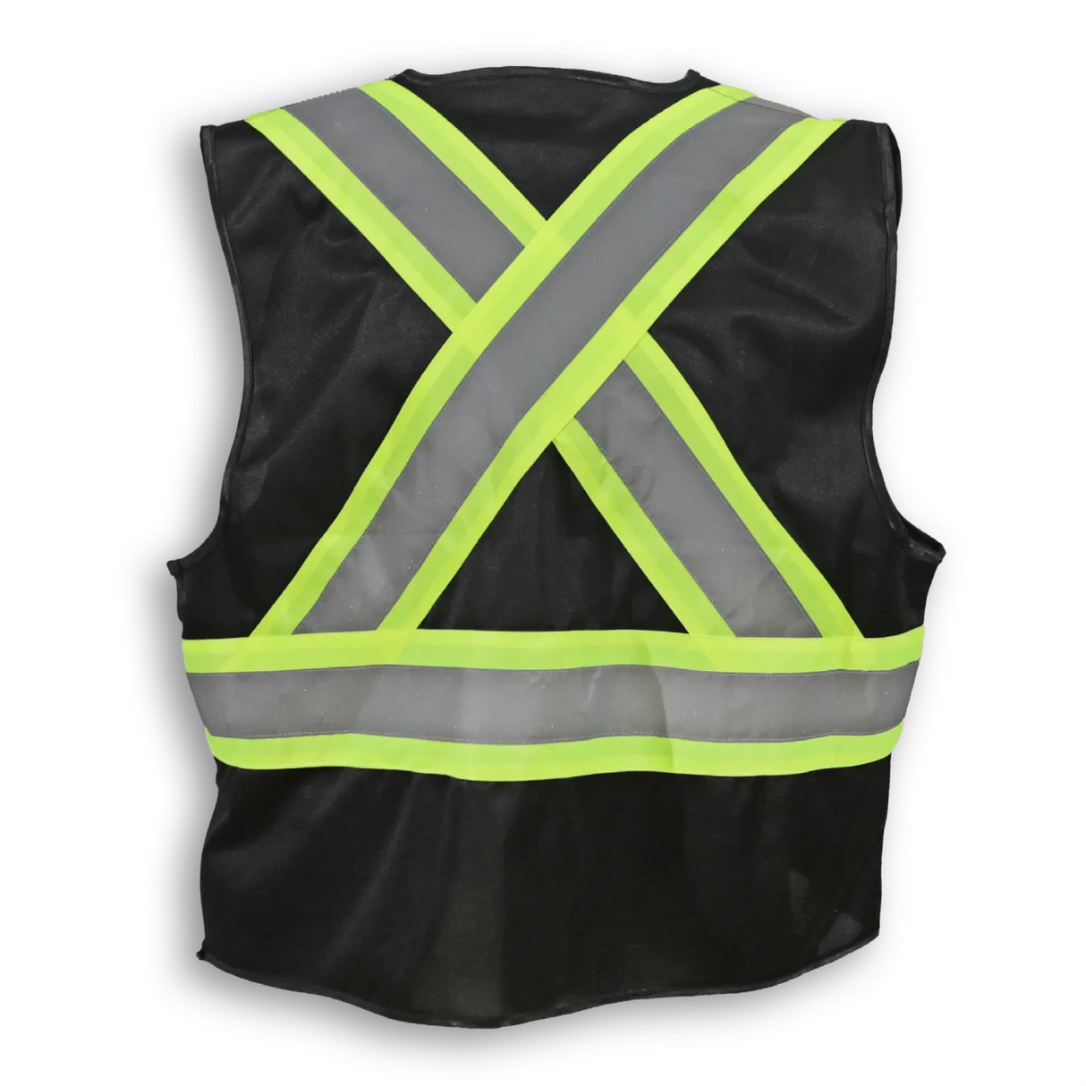 100% Polyester Hi-vis Safety Vest with Zipper - By Big K Clothing