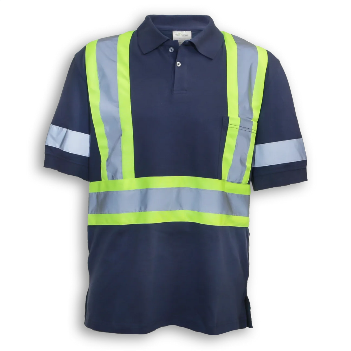 Hi-Vis 100% Cotton Polo Shirts by Big K Clothing - Style BK3507