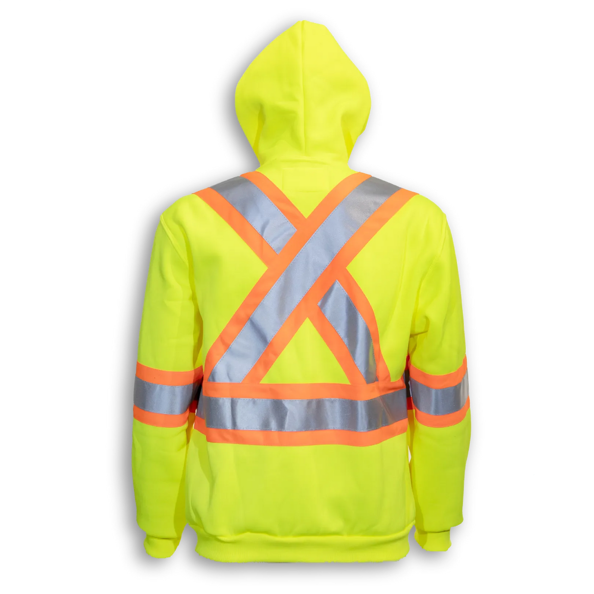 Hi-Vis Poly Pullover Hoodie by Big K Clothing - Style BK3550/BK3551