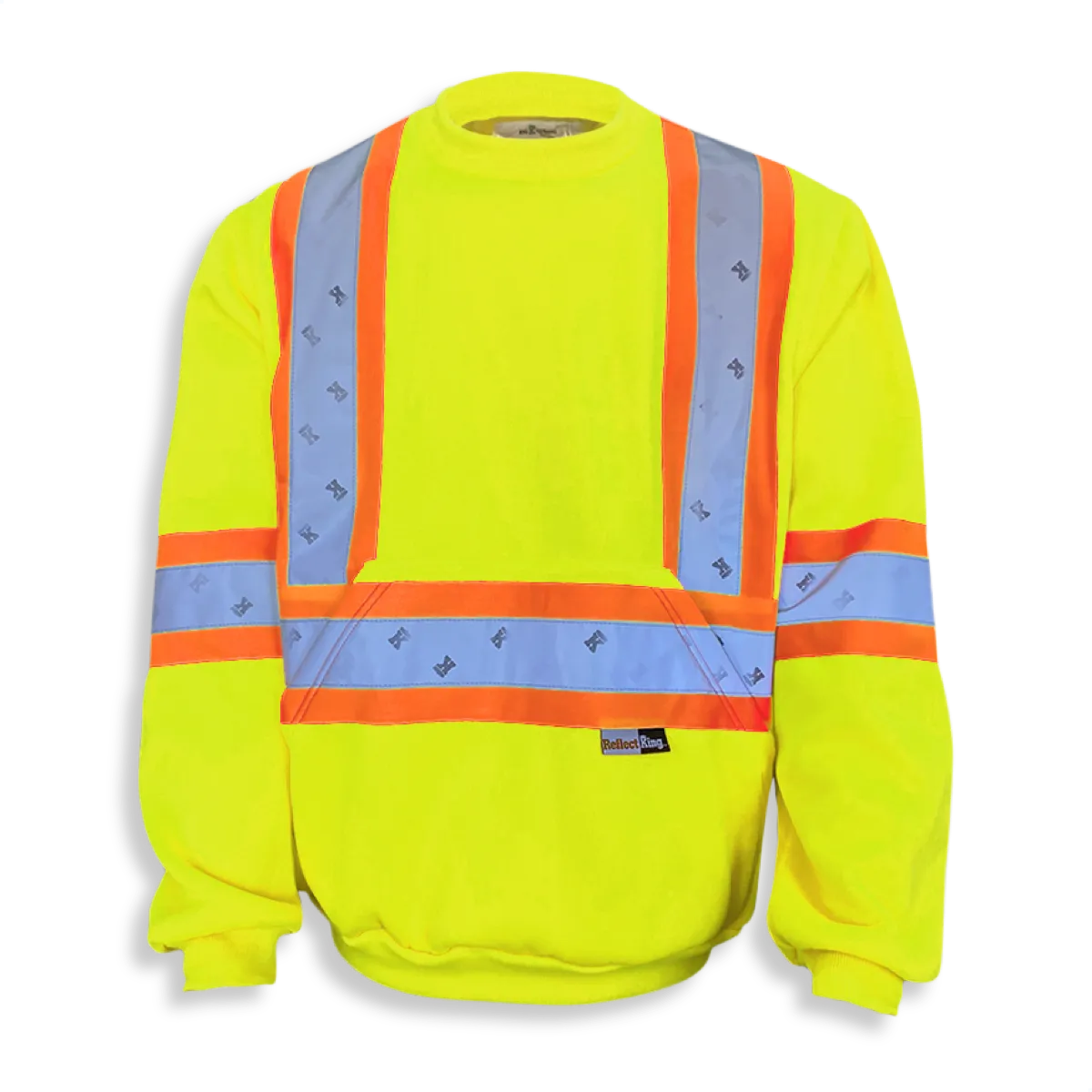 11oz Polyester Microfleece Crewneck Sweatshirt by Big K Clothing - Style BK3559