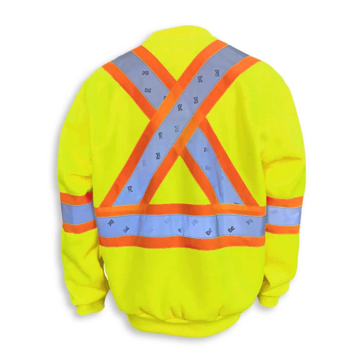 11oz Polyester Microfleece Crewneck Sweatshirt by Big K Clothing - Style BK3559