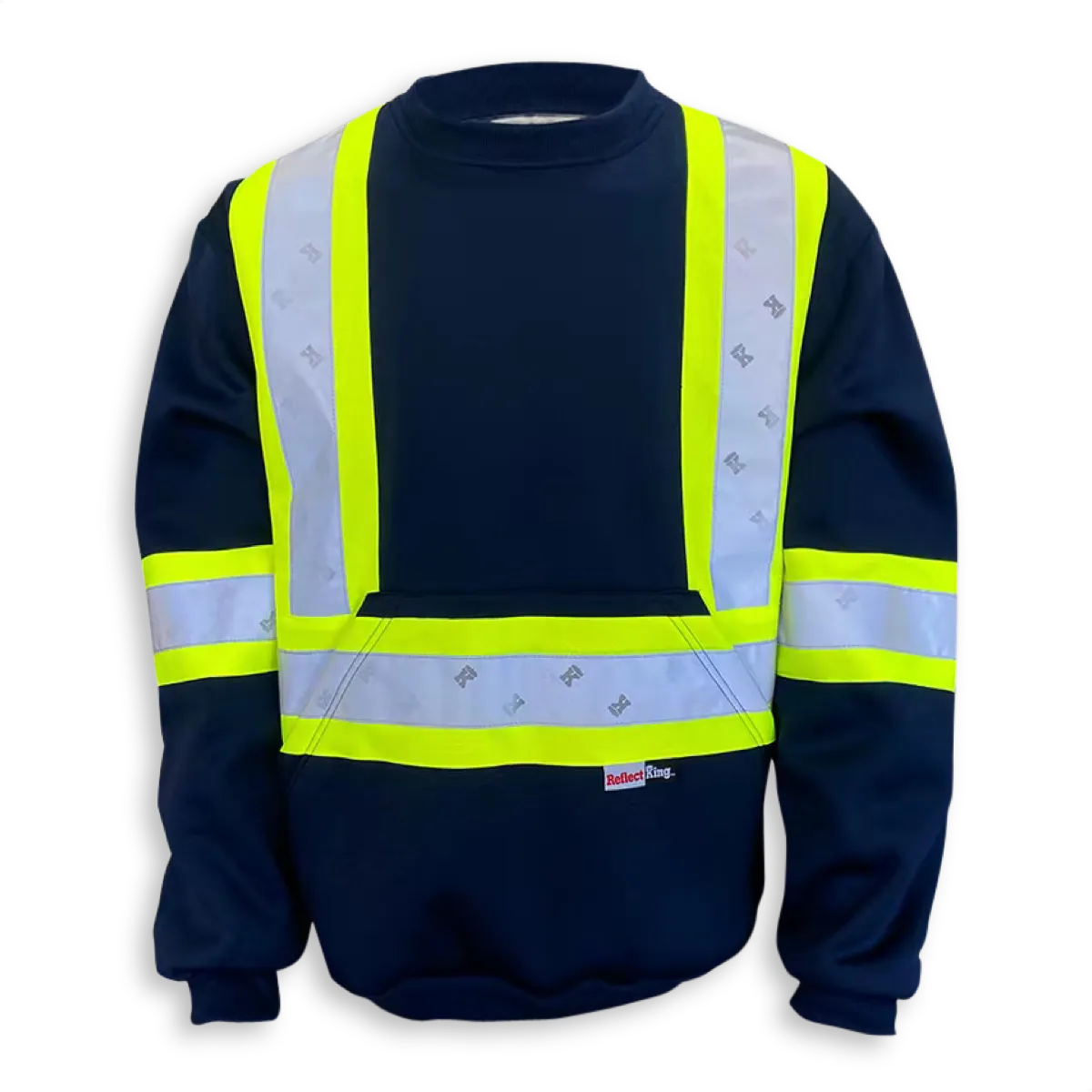 11oz Polyester Microfleece Crewneck Sweatshirt by Big K Clothing - Style BK3559