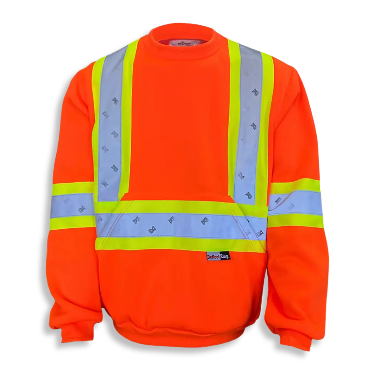 11oz Polyester Microfleece Crewneck Sweatshirt by Big K Clothing - Style BK3559