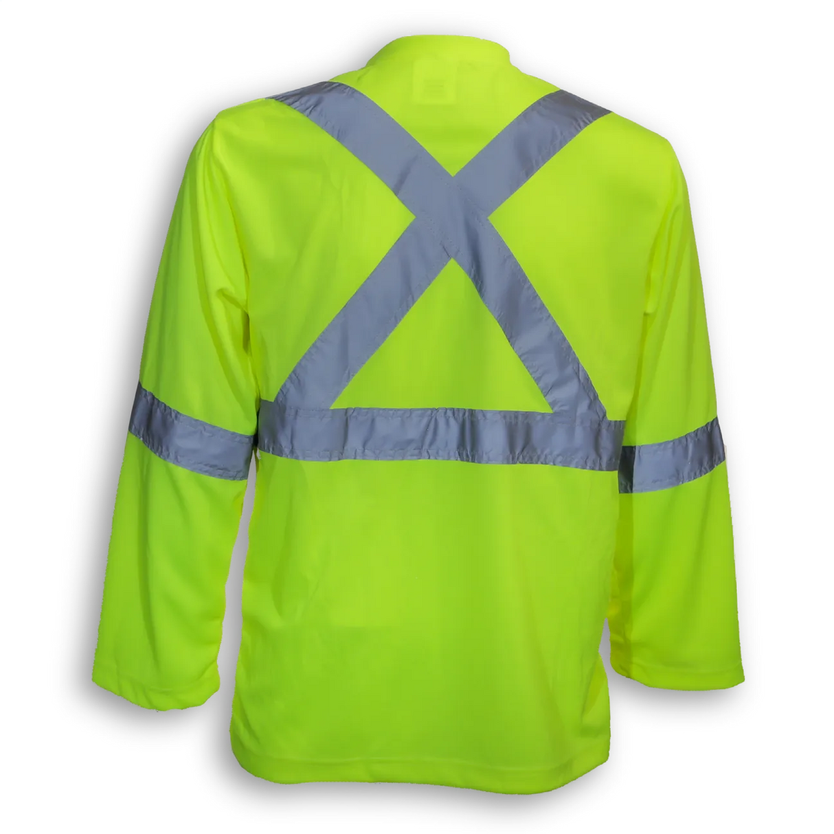 100% Soft Polyester Hi-Vis Traffic Safety T-Shirt by Big K Clothing - Style BK6012