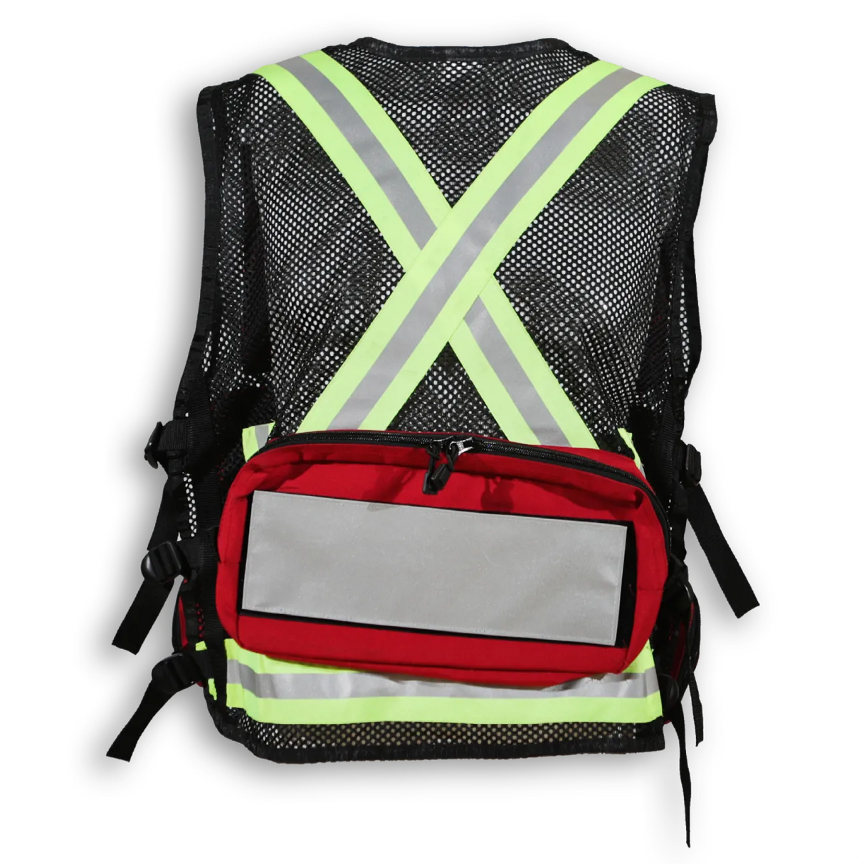 Hi-Vis Mesh First Aid Safety Vest by Big K Clothing - Style BK625-M