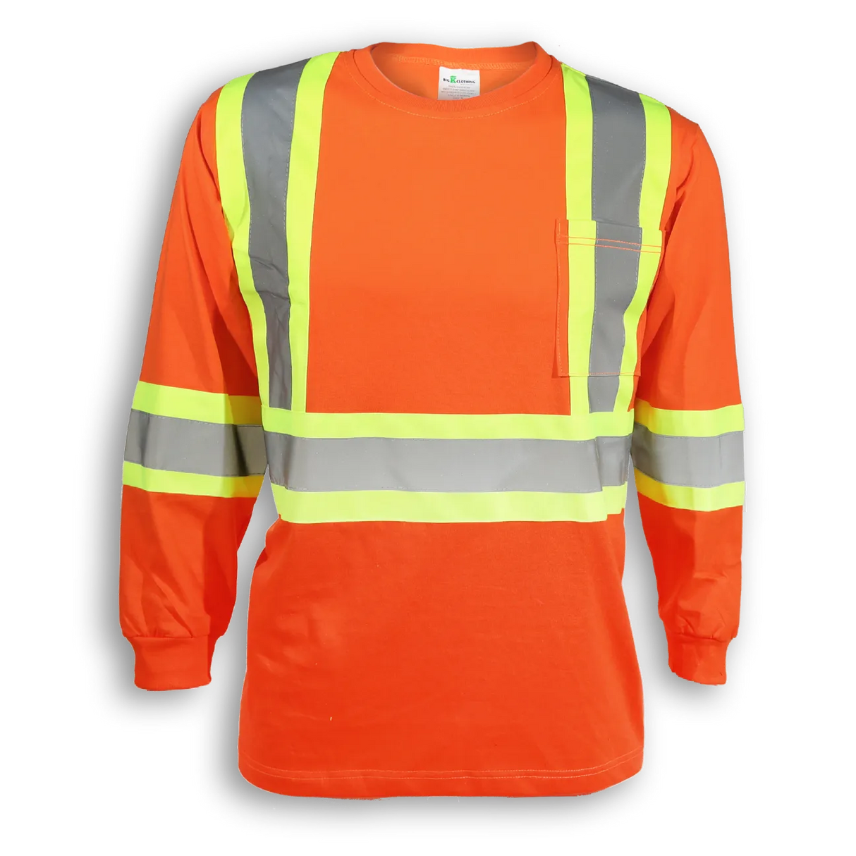 High Visibility Long Sleeve Shirt by Big K Clothing