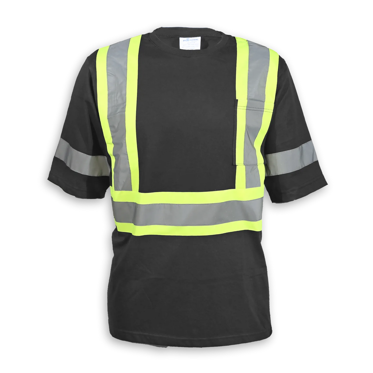100% Cotton Traffic Safety T-Shirt by Big K Clothing - Style BK6978