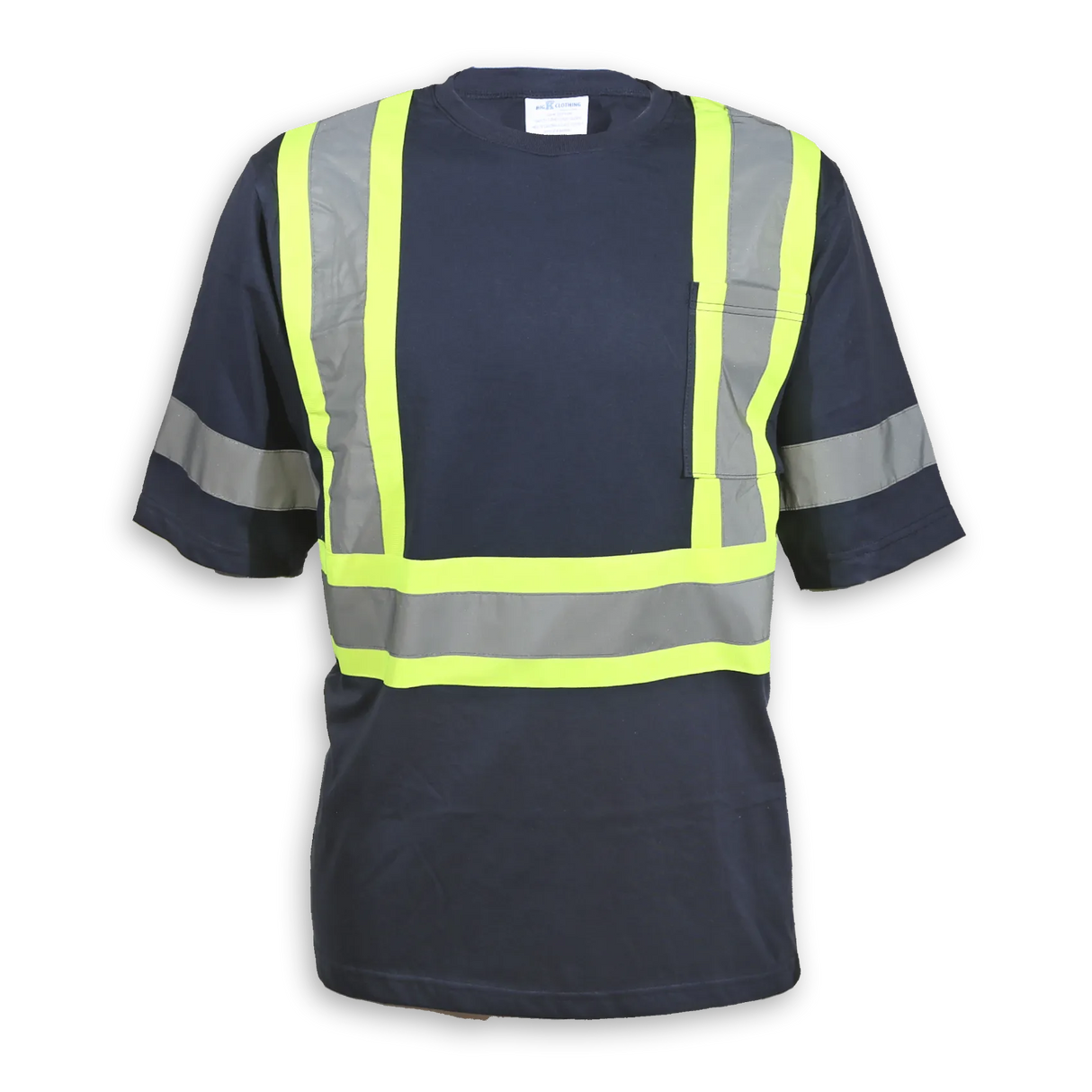 100% Cotton Traffic Safety T-Shirt by Big K Clothing - Style BK6978