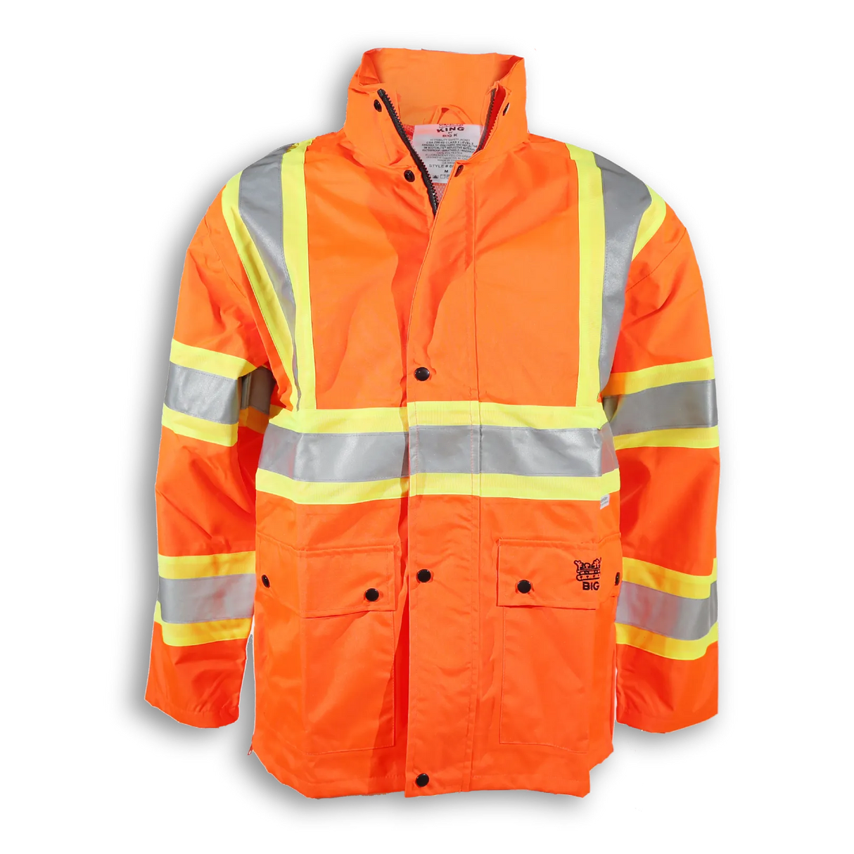 300 Denier Polyester Rain Jacket by Big K Clothing - Style BK802