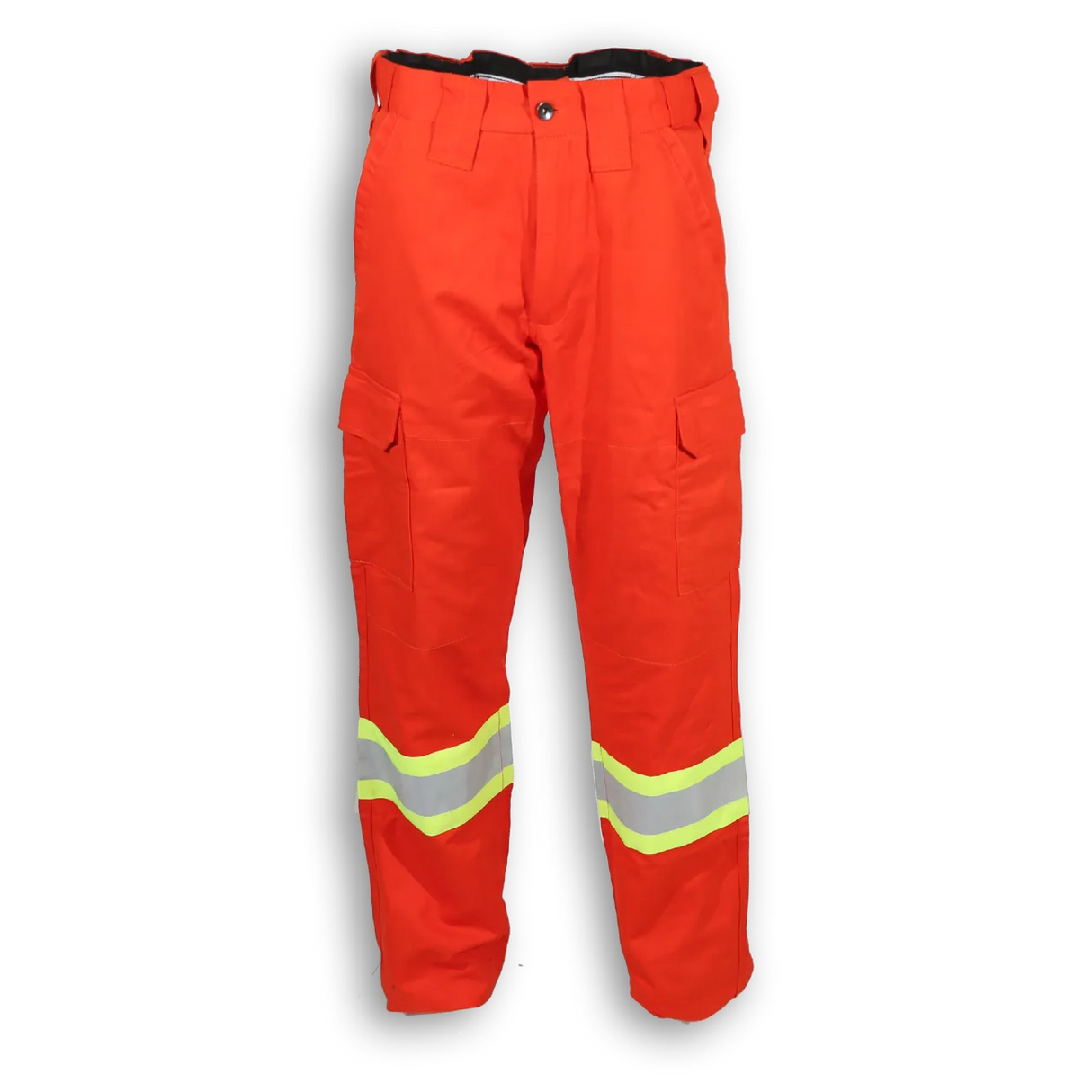 Hi-Vis Orange Polyester/Cotton Cargo Pants by Big K Clothing - Style BK908ORG