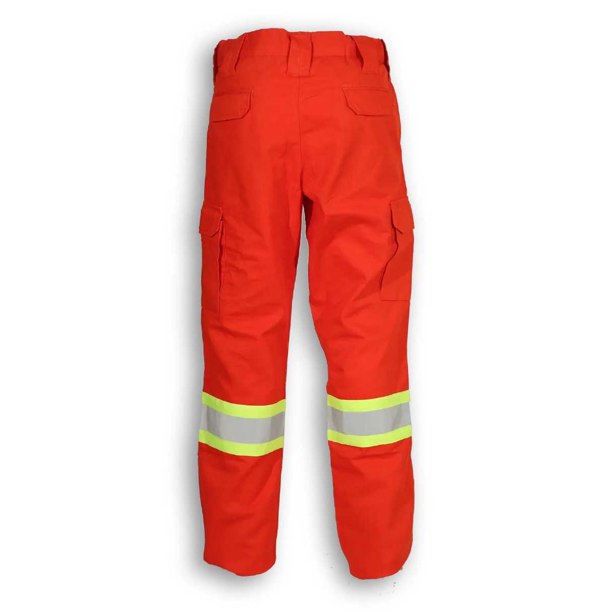 Hi-Vis Orange Polyester/Cotton Cargo Pants by Big K Clothing - Style BK908ORG